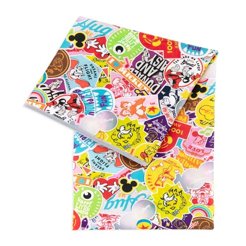 Image of Bumkins Disney Baby Splat Mat for Under High Chair, Babies Toddlers Eating Mess Mat, Waterproof Reusable Cloth for Arts and Crafts, Play Mat for Kids, Fabric 42inx42in, 100 Years of Fun