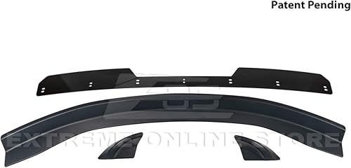 Miniatura 6 de Repuesto para todos los modelos Chevrolet Camaro 2016 | 1LE extendido estilo V2 plástico ABS negro mate añadir en la tapa trasera del maletero ala