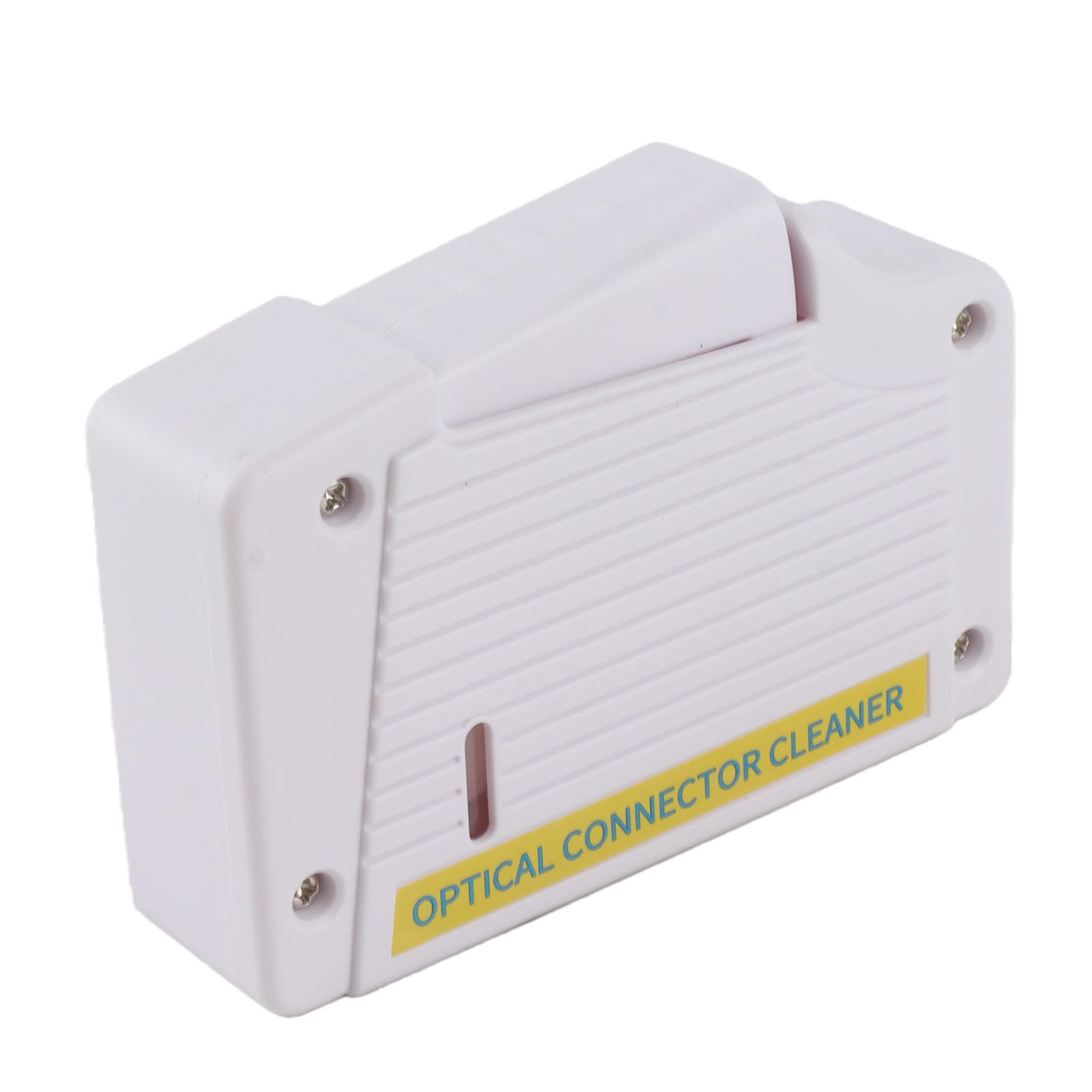 Boîte de Nettoyage à Fibre Optique pour Connecteurs SC FC LC ST, Légère, sans Peluches, Propre sans Alcool, Aspect Blanc, Facile à Transporter
