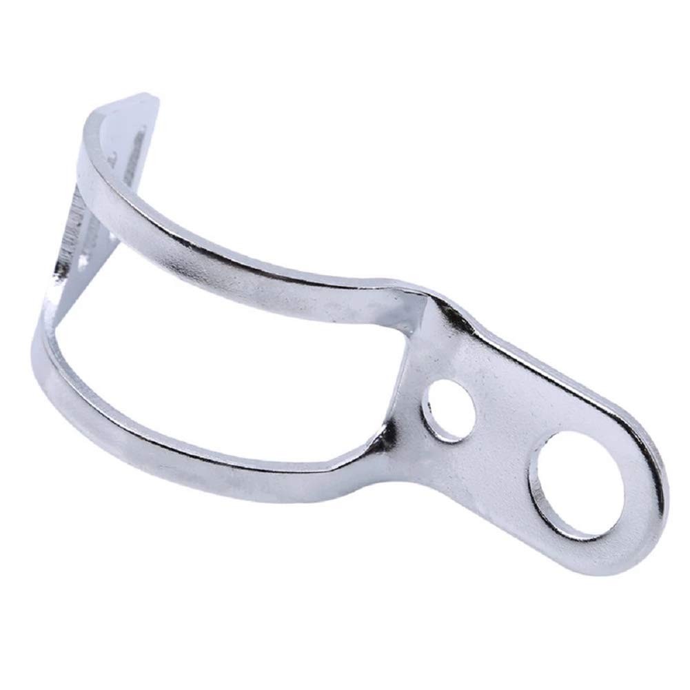 Towwoo Staffa Faro Per Moto, 2 Pezzi Staffe di Montaggio Moto Faro Staffa Universale Morsetti Per Montaggio Luci Fuoristrada Supporti per Prolunghe per Faretti Paraurti Moto 20-55 mm