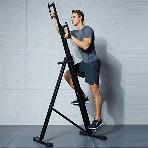 Image of Vertical Climber Exercise Machine Heavy Duty Folding Climbing Machine for Home Workout, Fitness Stair Climber with LCD M