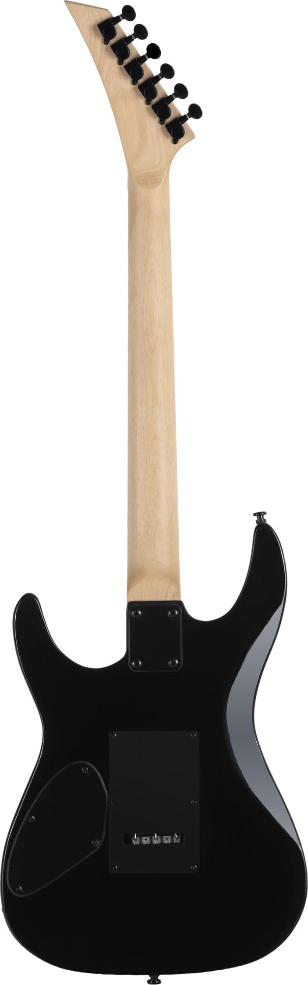 Rocktile Pro JK150-BSK Chitarra Elettrica Skull - ST-Style 6 Corde - Pickup HSS - Tremolo FR-Style - 24 Tasti Jumbo - Corpo in Ontano - Manico in Acero - Accessori Inclusi - Nero con Design Skull