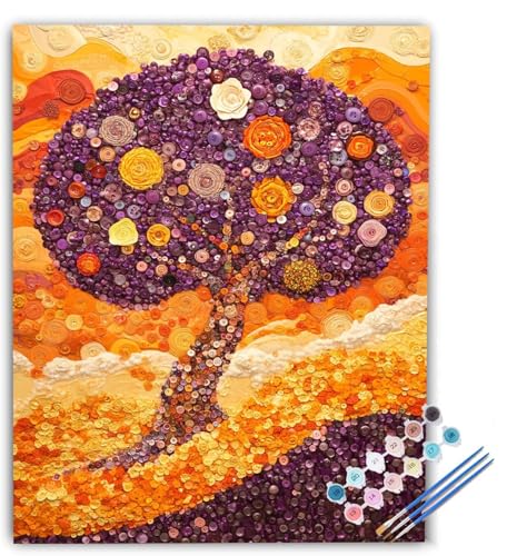 G  yCgoCio[ |pI, DIY G |pi Lbg l q S Paint by Numbers |Lbg MƃANG̋ K ItBX Ƃ̕ǂ̑ ւ̑蕨 40 x 50 cm t[