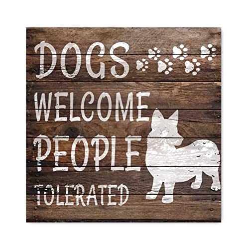 Panneau en bois Welcome contre les decos ennuyeuses : eclairage mural original