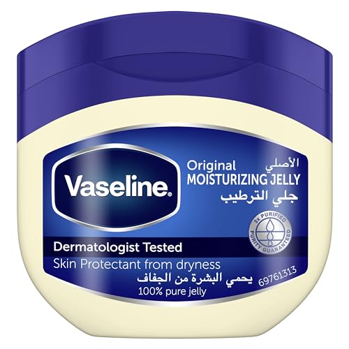 VASELINE Moisturizing Petroleum Jelly for dry skin Original to heal skin damage 250ml