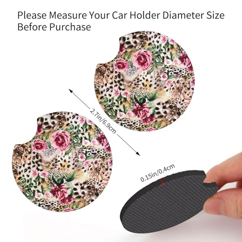 Set 2 Posavasos para Auto con Estampado Animal miniatura 3