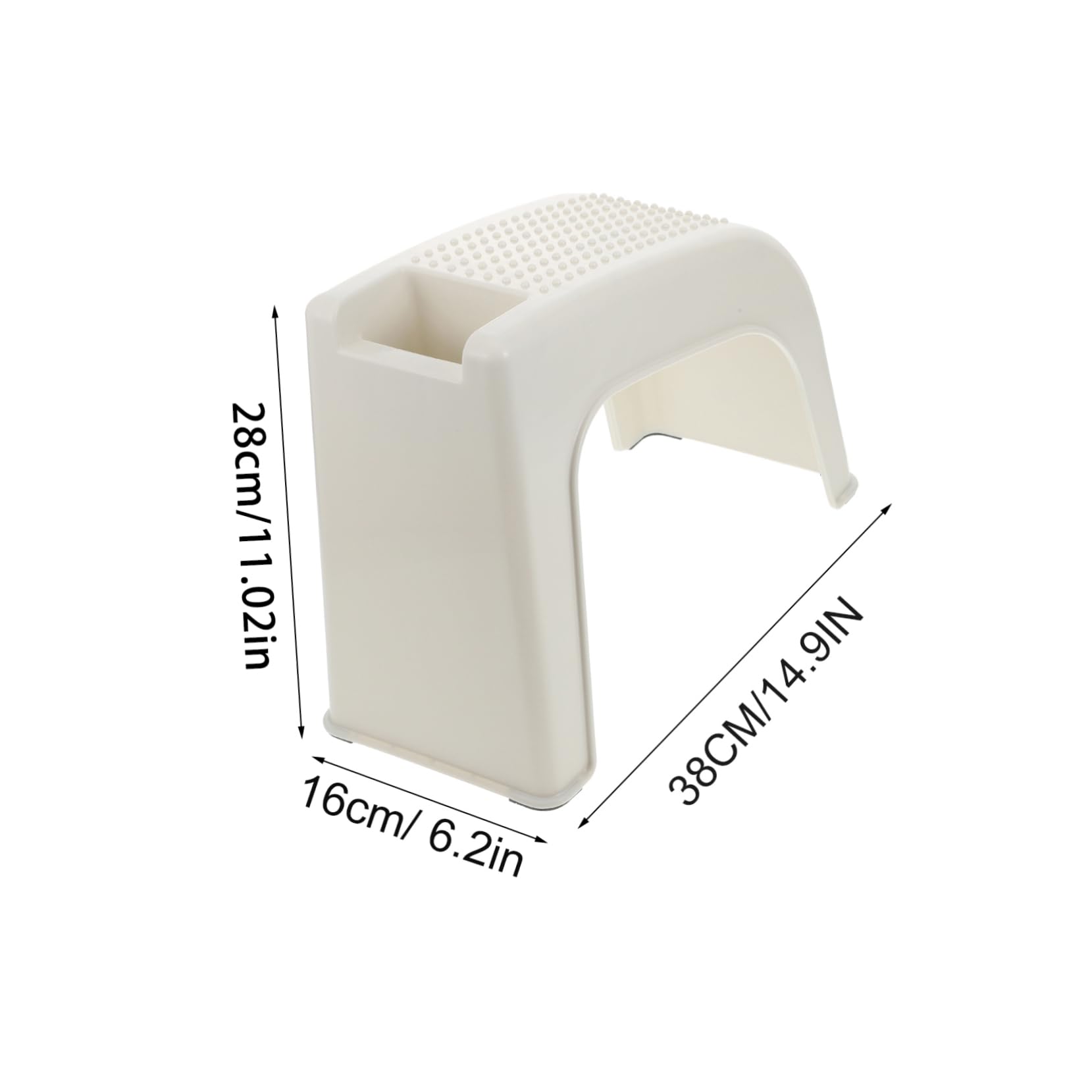 Sgabello Per Pedicure Poggiapiedi Da Salone in Plastica Con Funzione Massaggio Sgabello Per Nail Art Per Uso Domestico