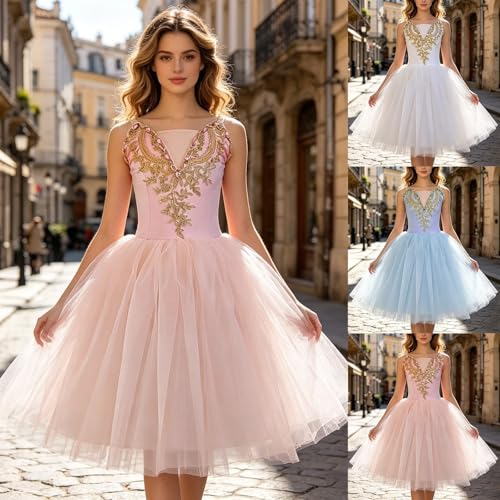 Robe de ballet respirante pour éviter la chaleur en gala - 2