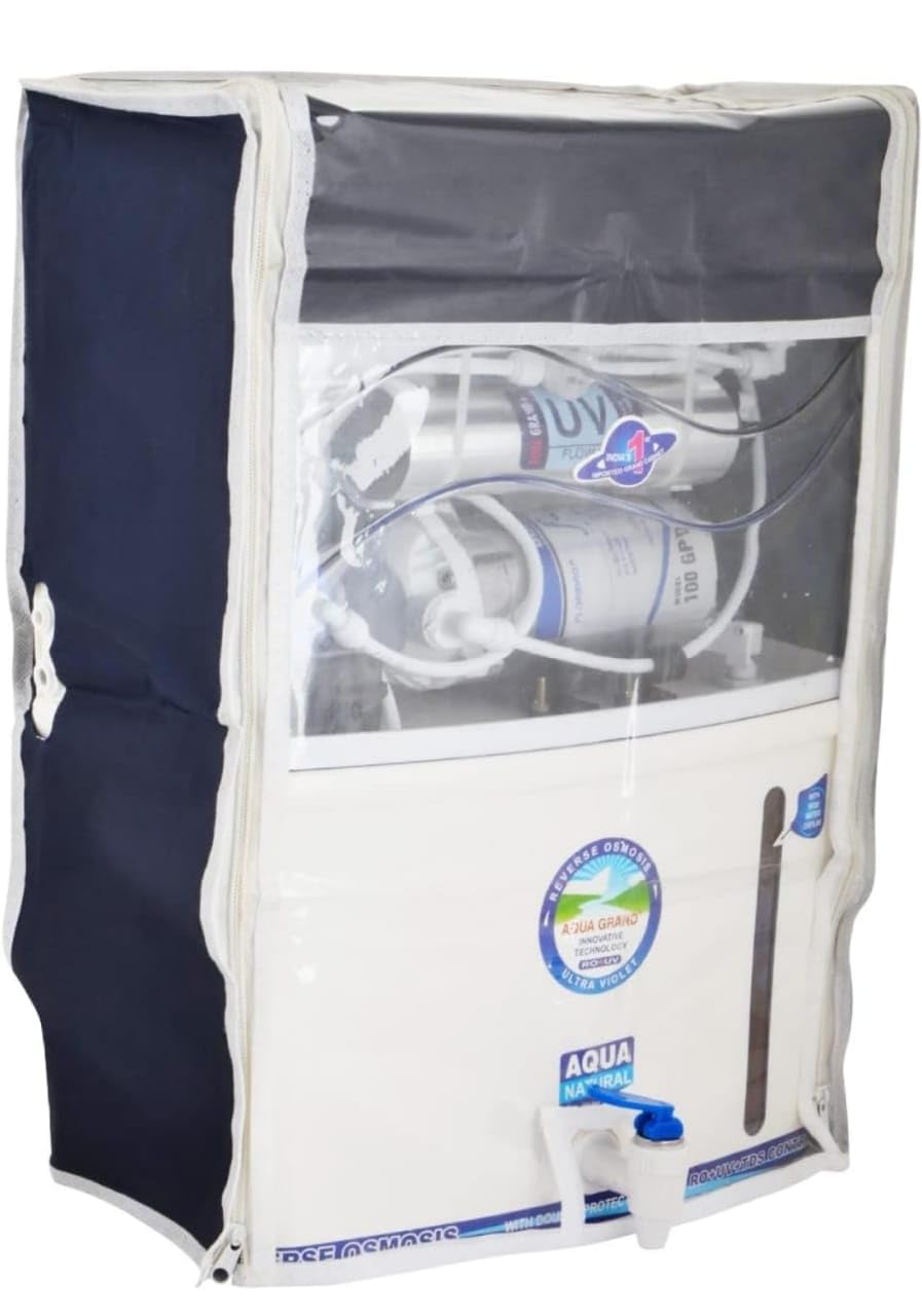 Grozen Water Purifier Cover, RO Cover, RO Cover for Water Purifier, Kent Water Purifier Cover, Filter Cover, Water Purifier Covers, Ro body cover for Grand type water purifiers, 1 piece, Transparent (B0DG2XHCS2) Amazon Price History, Amazon Price Tracker