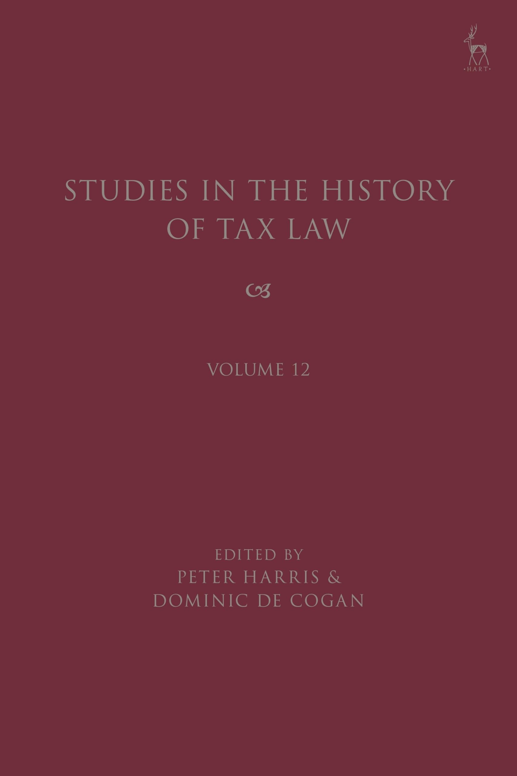 Studies In The History Of Tax Law