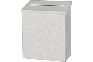 Cheerful Farmhouse Santa Mailbox for Festive Holiday Spirit