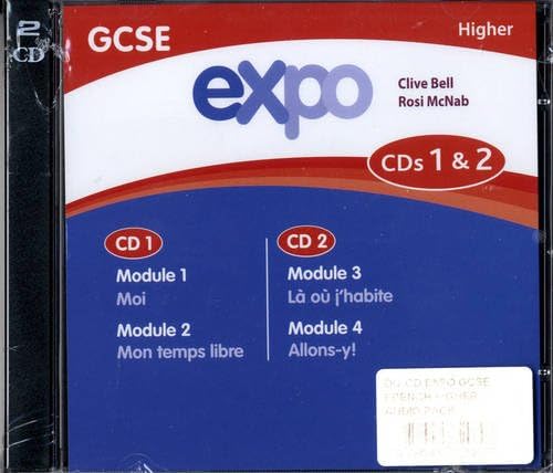 Expo (OCR&AQA) GCSE French Higher Audio CDs (pack of 3)