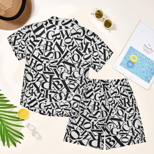 Image of visesunny Little Boys Short Sleeve T-Shirt Beach Shirts for kids children Casual Shorts Set Summer Clothes Outfits