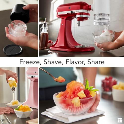 Image of KitchenAid Stand Mixer Attachment, KSMSIA Shave Ice (Pack of 2)