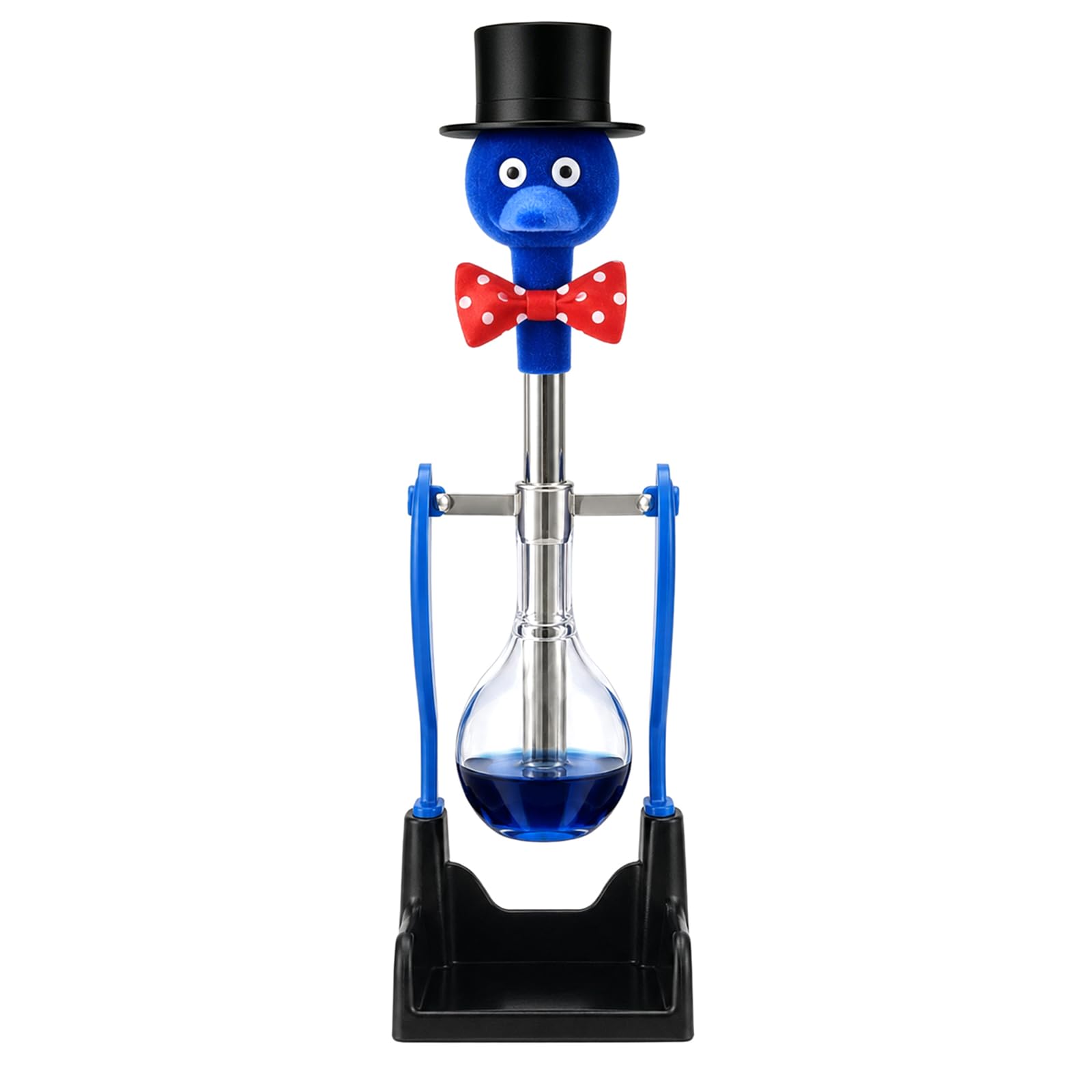 Drinking Bird Desk Toy, Novelty Balancing Bird Toys, Perpetual Motion Educational Toy as Physics Classroom Aid, Magical Bird Ornament for Desk Decor, Learning Toy Gift for Boys and Girls