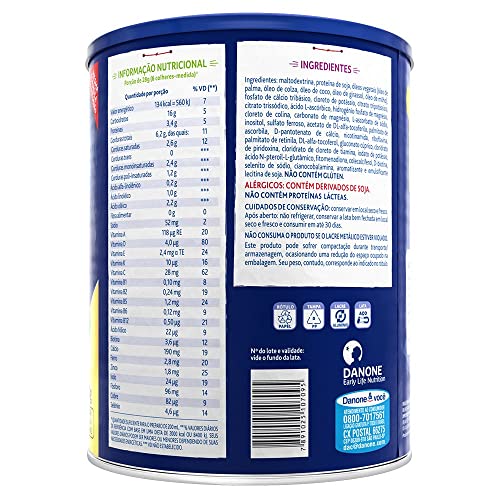 Milnutri Premium Soja, Danone Nutricia, 800g, A partir de 3 anos