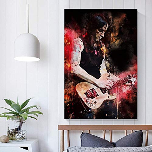 Kribee Nuno Bettencourt Poster Decoratieve Schilderen Canvas Muur Art Woonkamer Posters Slaapkamer Schilderen 12x18inch… - Afbeelding 6