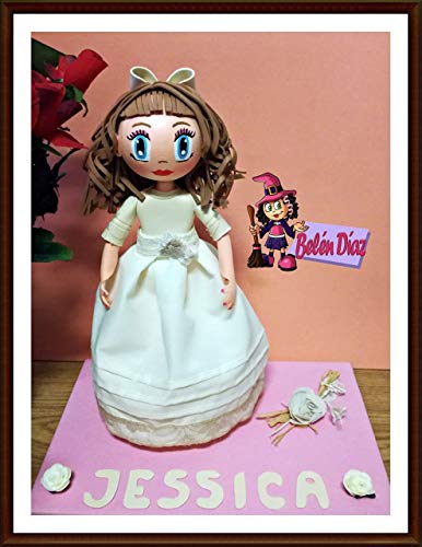 fofuchas comunion niña