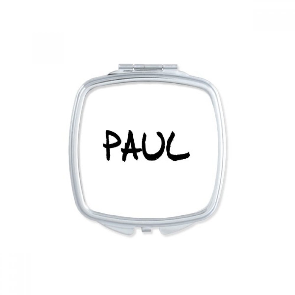 Miroir compact maquillage nom Daniel pour retouches sac