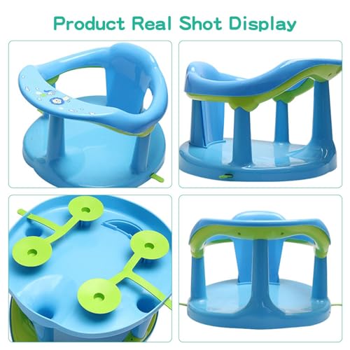 Sièges de baignoire mignons pour bébé pour éviter les glissades - 5
