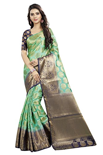 Concepta Women's Banarasi Saree with Blouse Piece. Concepta Women's Banarasi Saree with Blouse Piece.