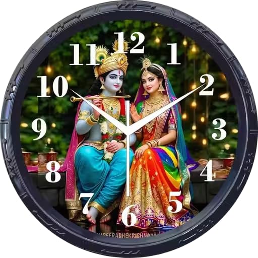 Clock Decorative Designer Latest and Stylish Glass Analog Wall Clock Suitalbe for Living Room Hall Bedroom, Office D Craft_A1789_Clock-image-31