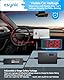 eSynic Dash Cam Hardwire Kit Typ-C USB Niederspannungsschutz Dashcam Hard Wiring Kit 11.5ft Kabel, 12V-24V zu 5V OBD-Stromkabel mit LCD-Display Parken/Acc-Modus 3 Stufen für Dash-Kamera Autos GPS