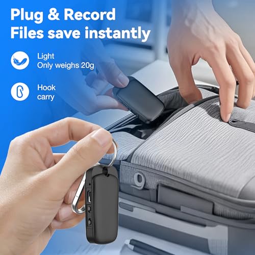 QENULORT 128GB Mini Camera, 1080P, AI Motion Detection, WiFi Remote View, Night Vision, Portable HD Security Recorder for Home, Office, Pets - Image 8