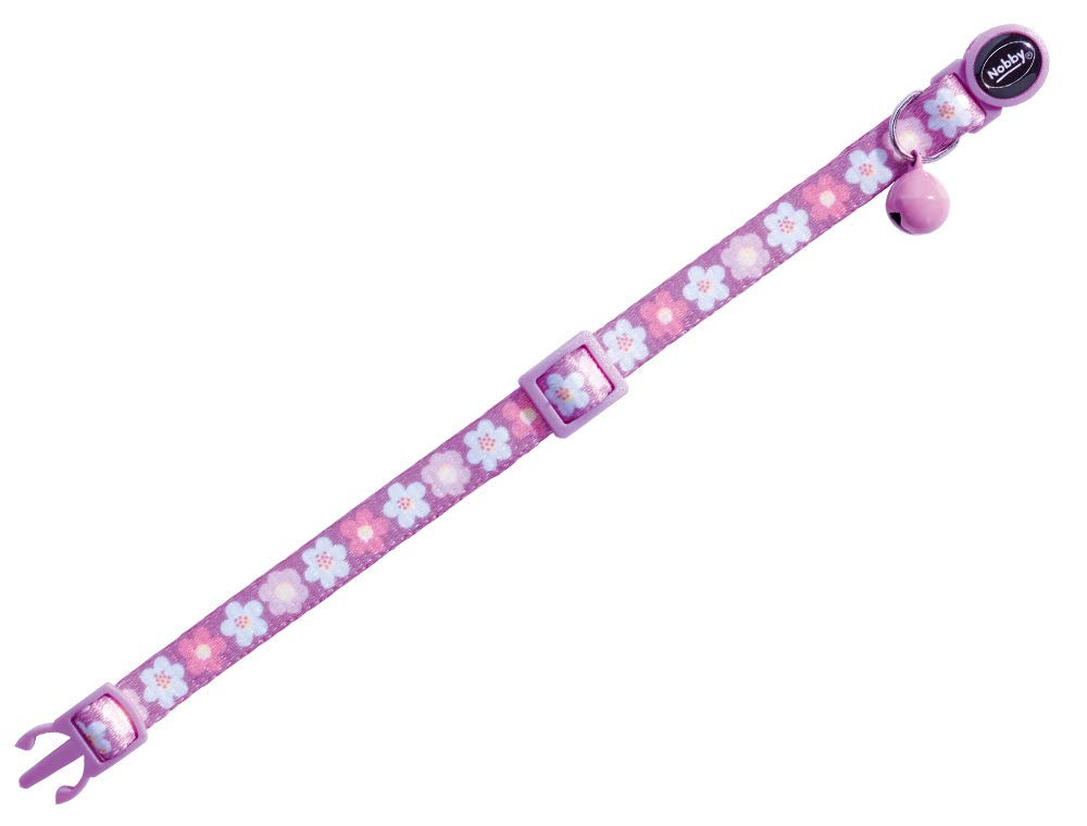 Nobby Pet Violet Cat Collars Flower