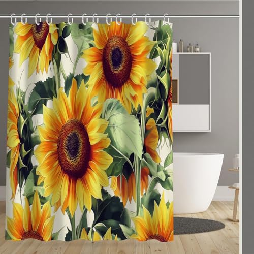 Rideaux de bain imperméables 180x180 lavables pour baignoire