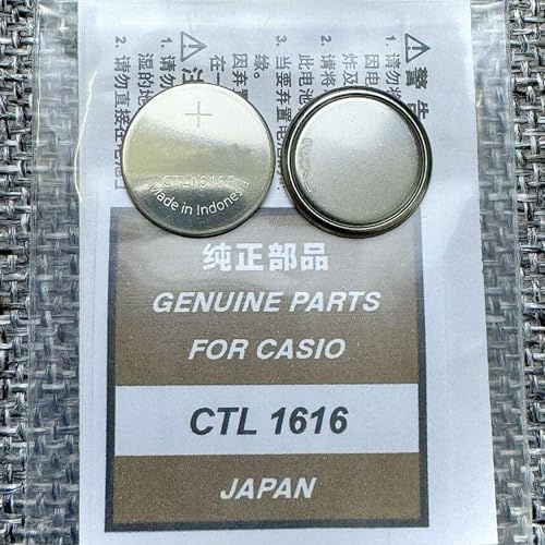 EXMUMCMR CTL1616 Replacement for Panasonic CTL1616 CTL1616F Battery Cell 10065657 10291127 10382262 10175828 94806704 for Casio Solar Powered Watches?1pcs?