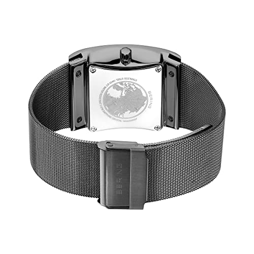 Miniatura 6 de Bering 16433 Reloj Solar para Hombre con Caja de Acero Inoxidable de 33 mm y Esfera, Correa milanesa, Cristal de Zafiro y Resistencia al Agua de 3 ATM