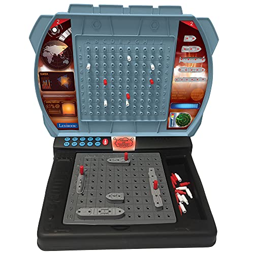 LEXiBOOK Talking Sea Battle - Juego de mesa electrónico miniatura 3