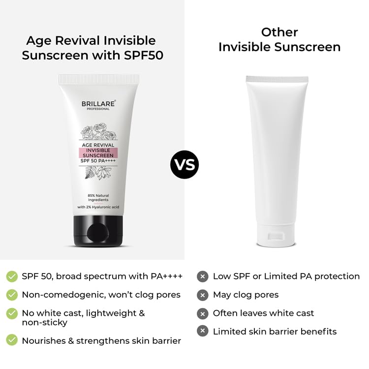 Age Revival INVISIBLE Sunscreen SPF 50