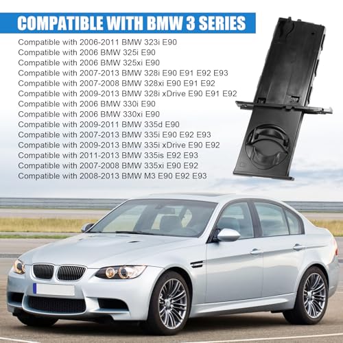 Portavasos lateral derecho para BMW serie 3 2006-2013 miniatura 3