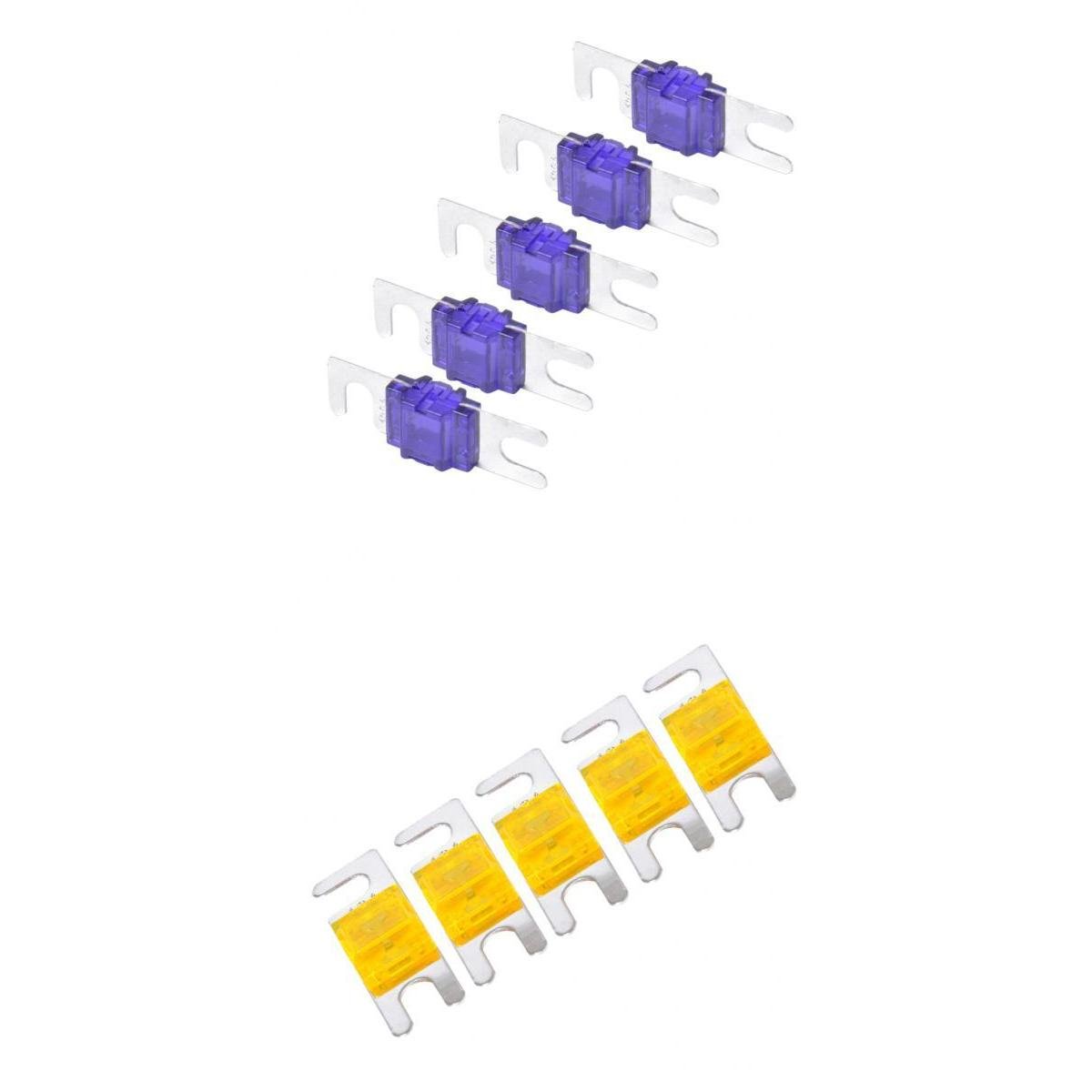 MERISHOPP® 10 Pieces 100A+40A Mini ANL Bolt Fork Fuse Kit Car Audio Circuit Breaker |Motors | Parts & Accessories | Car Electronics |10 Pieces Fuses-picture-40