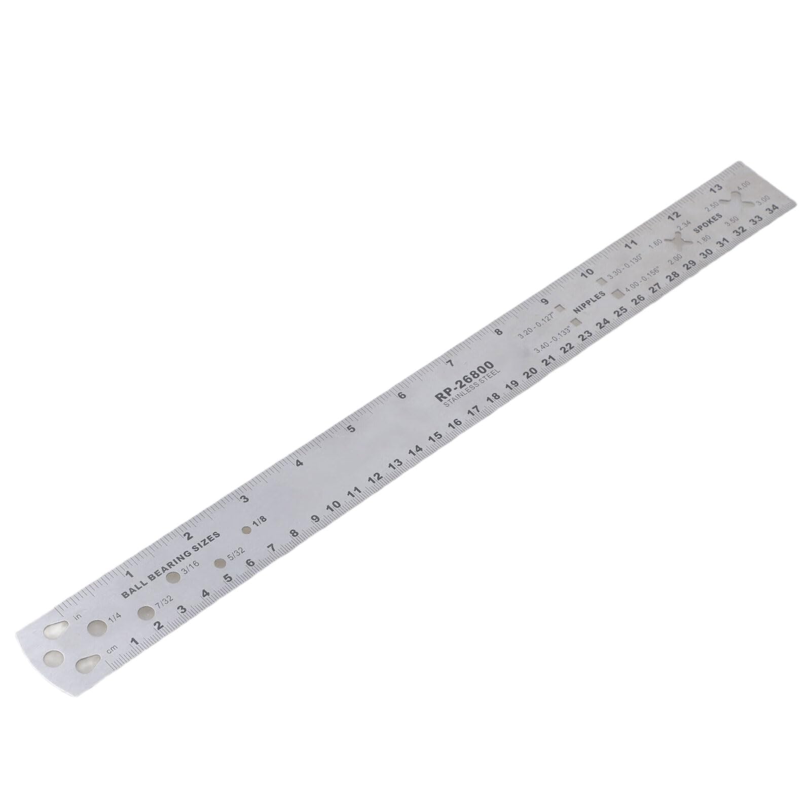 Professional 13 Inch Bike Wheel Truing Spokes Length Measurement Gauges Wheel Alignment Gauges Device for Bikes Bike Alignment Accuracy