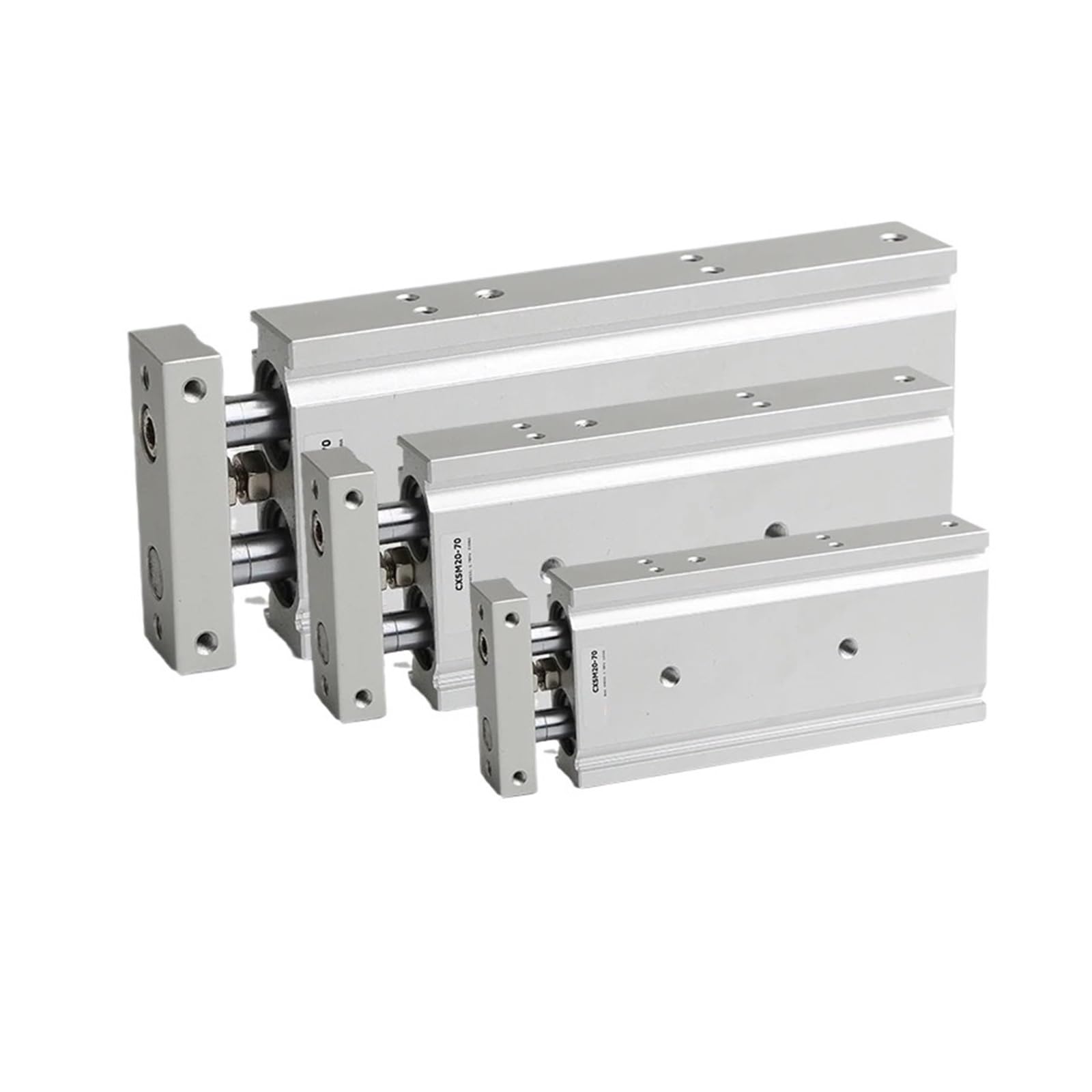 TNFOFUDH Dual Rod Cylinder Pneumatic Cylinder CXSM6 CXSM10 CXSM15 CXSM20 CXSM25 CXSM32 Double Axis Dual Rod Cylinder(Stroke 20mm,Bore 32mm)