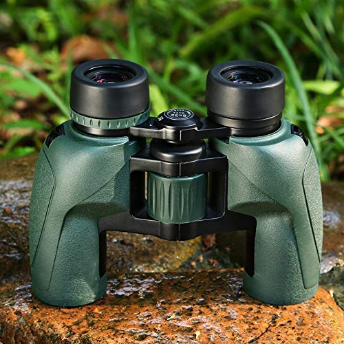 Jumelles étanches 8X32 compactes avec prisme Bak4 pour camping
