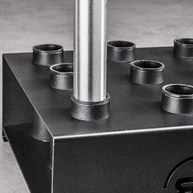 Rep Fitness 9-Bar Holder, Olympic Barbell Storage