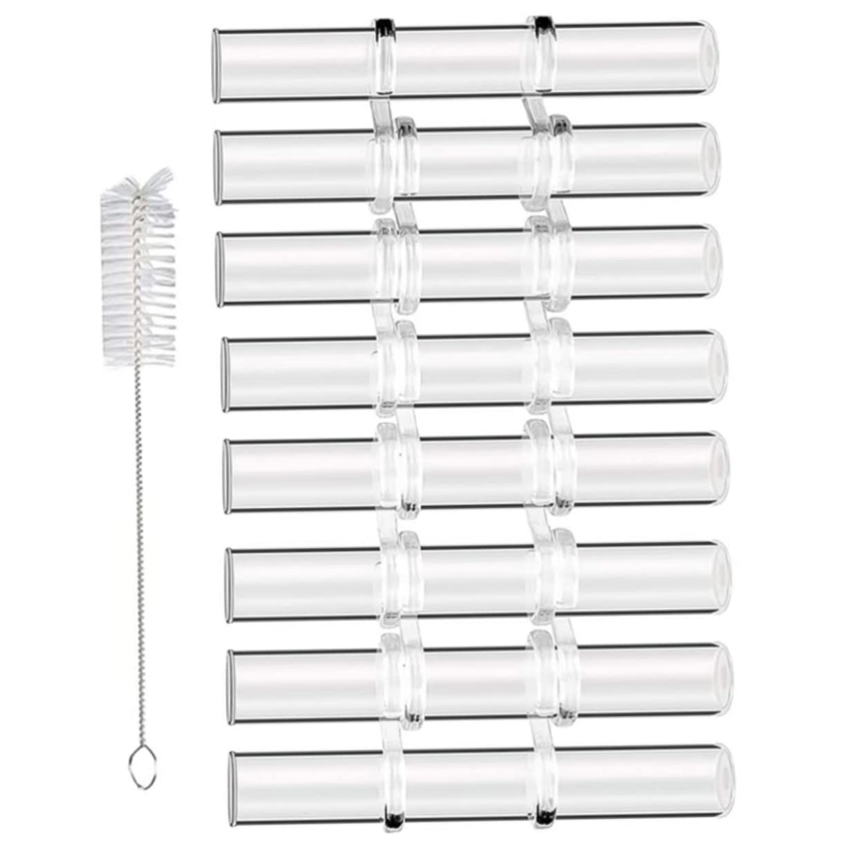 Vase en Verre Transparent 1 Set pour Tubes de Propagation de Plantes