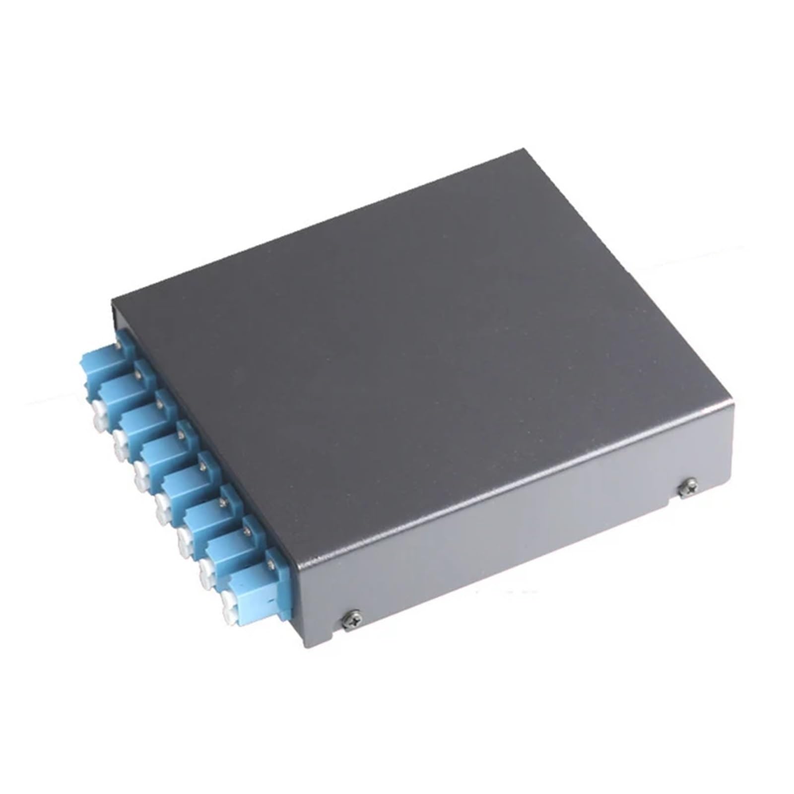 8 Port UPC Fiber Patch Panel Desktop Pigtail Optical Fiber Terminal Box with SC FC LC Pigtail(16 Core LC UPC SM)
