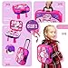 Buyger 5 in 1 Maletin de Maquillaje para niñas Juguete peluqueria 3...