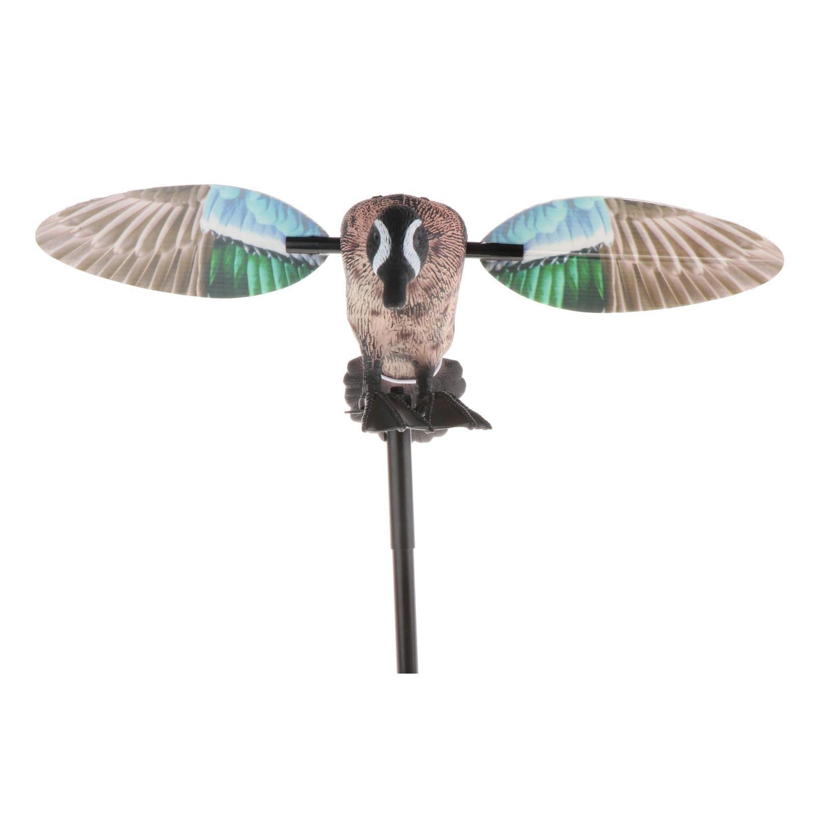 Señuelo de caza al aire libre verde azulado pato movimiento señuelo Hunter accesorios eléctricos