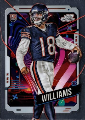 2024 Topps Cosmic Chrome Football 118 Caleb Williams Rookie Card