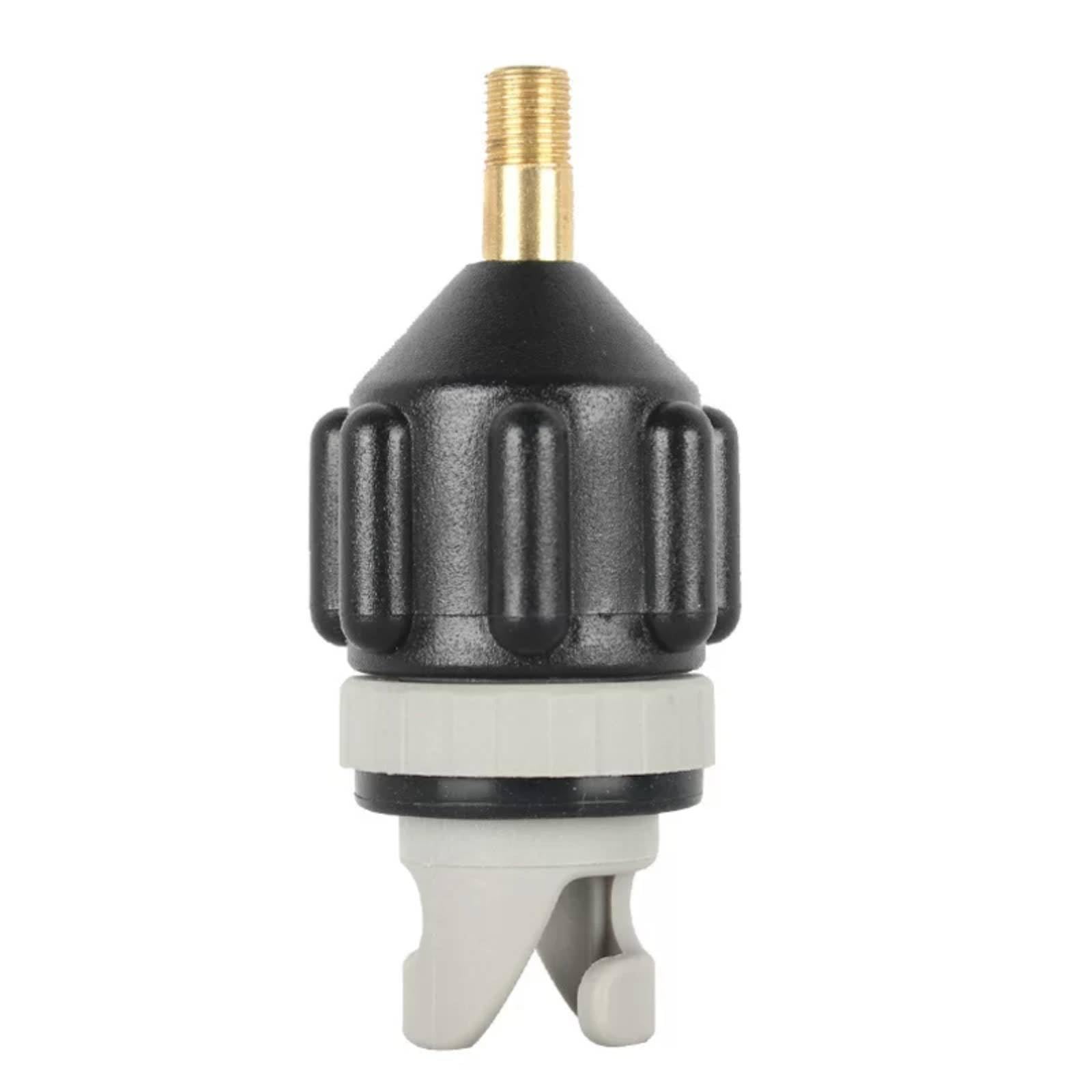 Easy Conversion Inflatable Boat Valve Adapter Long-Lasting Sup Pump Leakproof Paddle Board Nozzle Strong Sealing for Outdoor, Travel, Black | Air Pumps Volleyball Team Sports Sporting-image-35