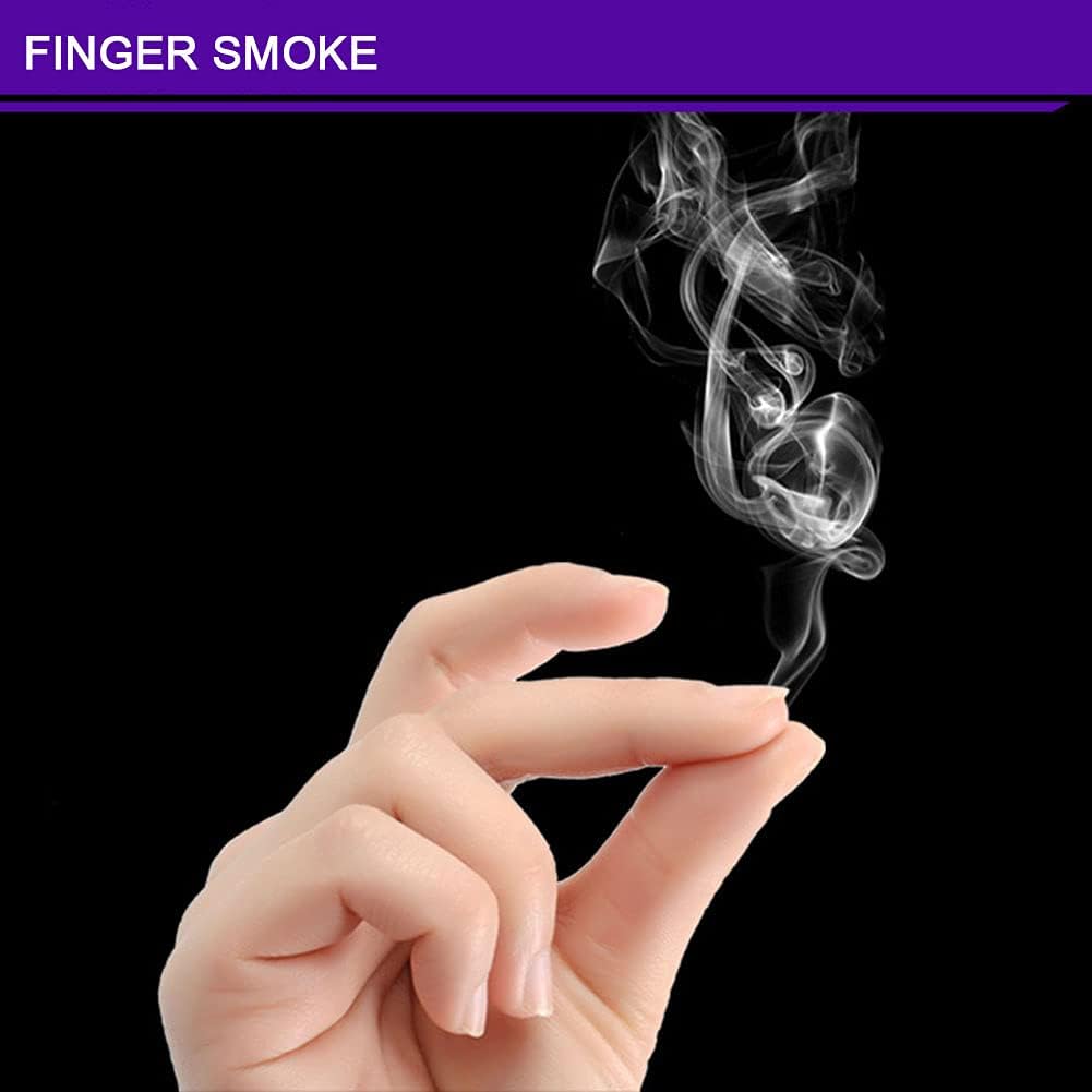 ikasus 20PCS Magic Smoke Paper, Magic Prop Tool Trick Finger Smoke Prop Fingers Smoke Fantasy Mystic Magician Trick Stage Accessories Photography Effects Accessories 7 x 10cm