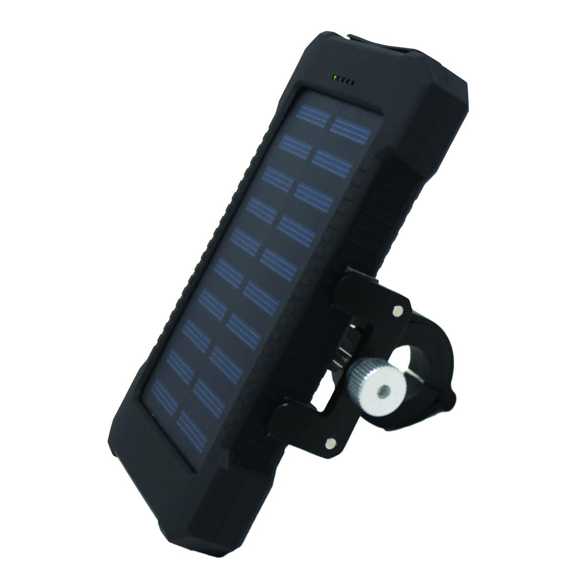 Cool Ride - Kit Support Telephone Velo et Batterie Externe Solaire - pour Tous Les Smartphones de 4,7" à 8" - Certifiée IPX-4 - Accessoire vélo, Trottinette, VTT, VTC, vélo de Ville, vélo Pliant