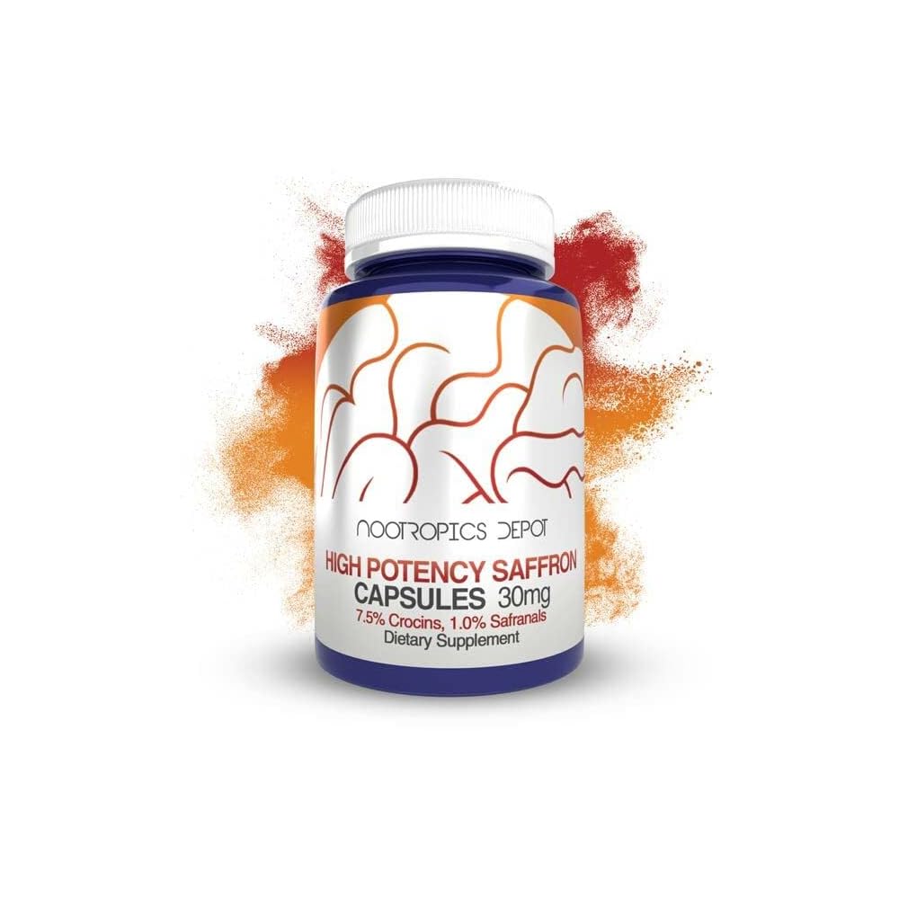 Buy Nootropics Depot High Potency Saffron Extract Capsules 30mg