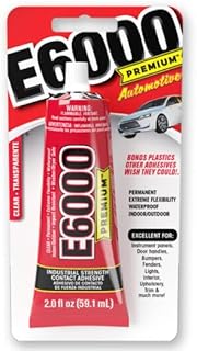 Premium Automotive Adhesive - Formulated to Permanently Repair Materials in Automobiles, Trailers, Cambers, Motor Homes, Boats - 2.0 fl oz (59.1ml)